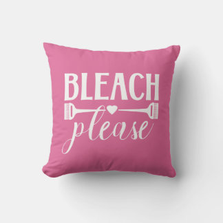 Bleach Bitte Zitat Friseur Stylist Salon Kissen