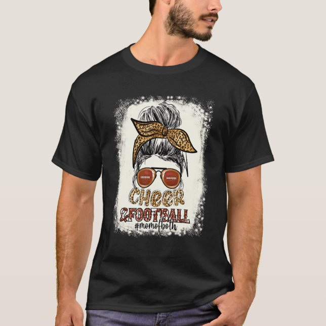 Bleach Leopard Unordentlicher Dutt Mutter Von Chee T-Shirt (Vorderseite)