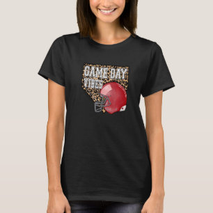 Bleached American Football Game Day Vibes T-Shirt