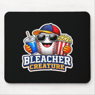 Bleacher-Kreatur Baseball-Fan Unterstützer Spielta Mousepad