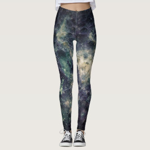 Bleak Galaxy Space Rock Coole Mode Leggings