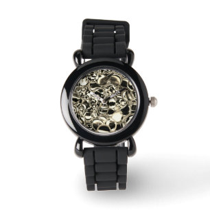 Blebs aus Gold oder Blasen aus Glas Helligkeit? Armbanduhr