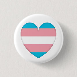 Blech Flagge Transsexueller Herz - Love i Love Button