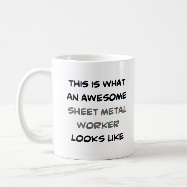 Blecharbeiter, phantastisch kaffeetasse (Links)