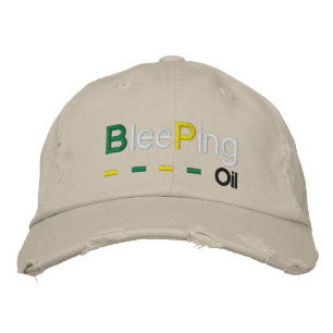 Blechöl Bestickte Baseballkappe