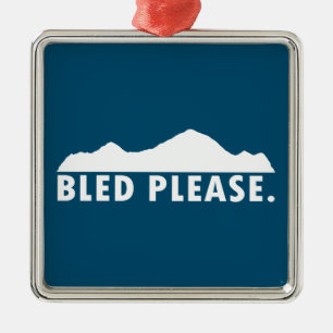 Bled bitte ornament aus metall