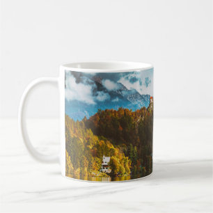 Bled Castle: Slowenischer Cliff-Blick. Kaffeetasse