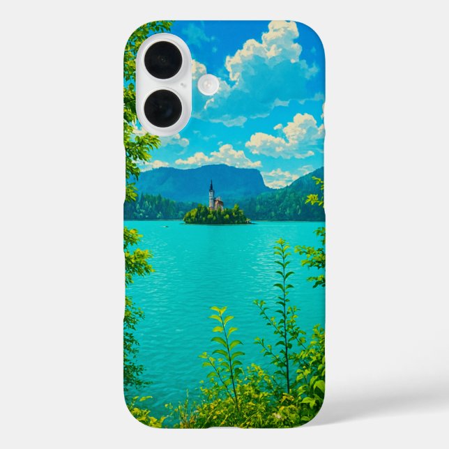 Bled Lake Case-Mate iPhone Hülle (Rückseite)