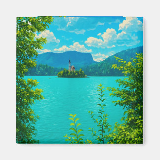Bled Lake Magnet