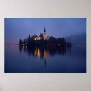 Bled-See-Fotografie von cARTerART Poster