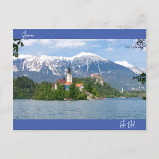 Bled-See, Slowenien Postkarte