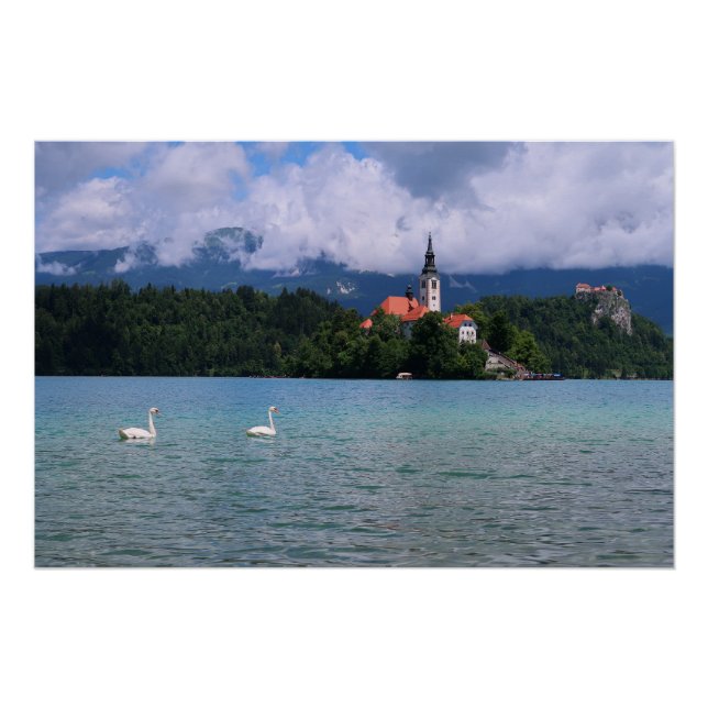 Bled Slovenien Poster (Vorderseite)