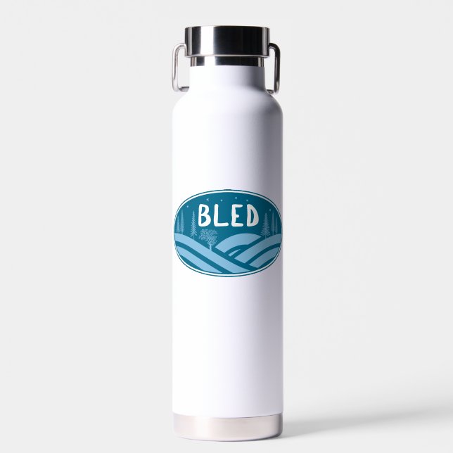 Bled Slovenija im Freien Trinkflasche (Vorne)
