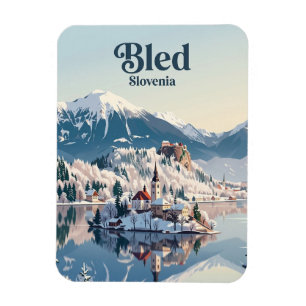 Bled, Slowenien Magnet