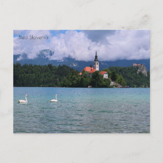 Bled Slowenien Postkarte