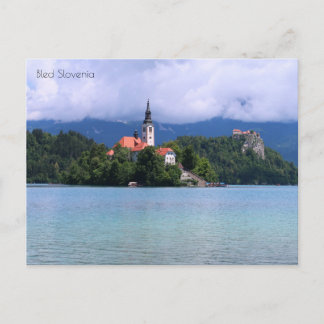Bled Slowenien Postkarte