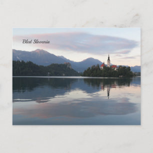 Bled Slowenien Postkarte