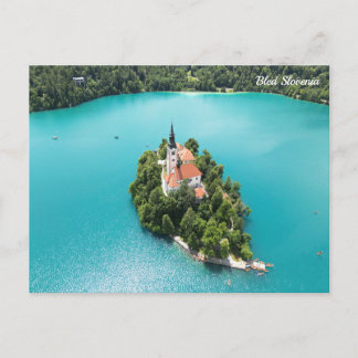 Bled Slowenien Postkarte