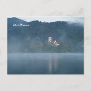 Bled Slowenien Postkarte
