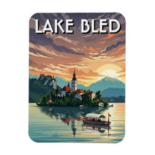Bledsee Slowenien Magnet