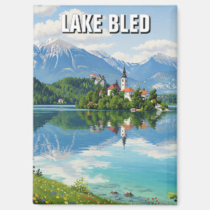 Bledsee Slowenien Magnet