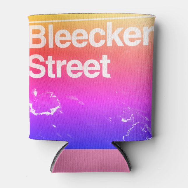 Bleecker Street, Greenwich Village, Manhattan NYC Dosenkühler (Vorderseite)