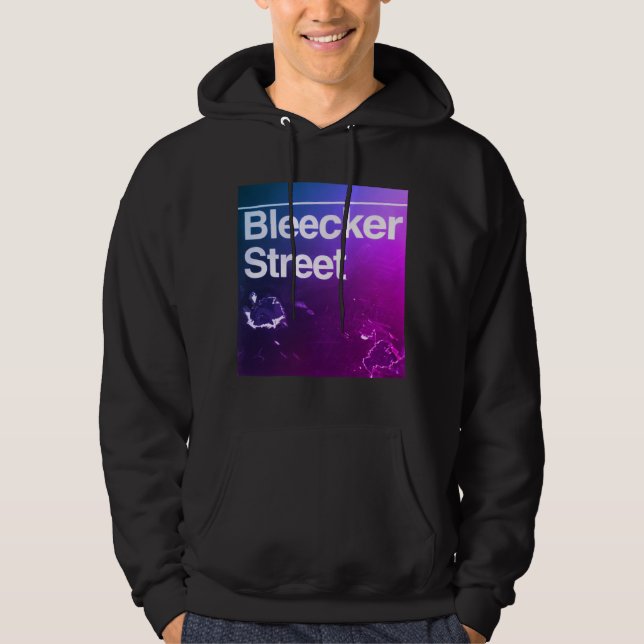 Bleecker Street, Greenwich Village, Manhattan NYC  Hoodie (Vorderseite)
