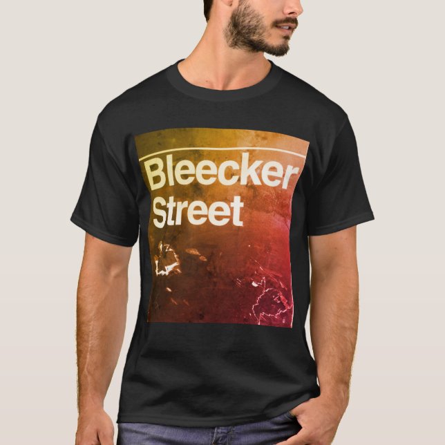 Bleecker Street, Greenwich Village, Manhattan NYC T-Shirt (Vorderseite)