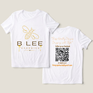BLEEGRAPHICS Logo Frauen Tri-Blend Shirt