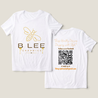 BLEEGRAPHICS Logo Frauen Tri-Blend Shirt