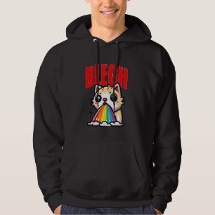 Blegh Heavy Metal Cat Metalcore Deathcore Heavy Me Hoodie