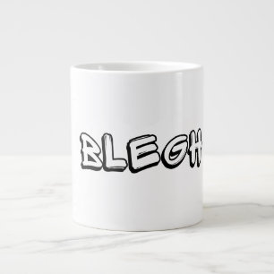 BLEGH Lustige Heavy Metal Metalcore Rockmusik Jumbo-Tasse