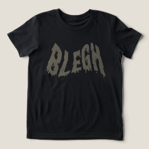 BLEGH Lustige Heavy Metal Metalcore Rockmusik Tri-Blend Shirt