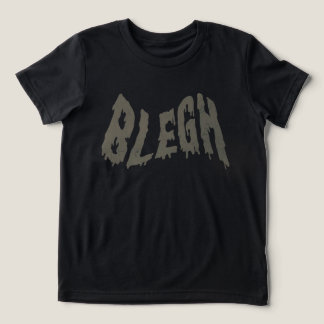 BLEGH Lustige Heavy Metal Metalcore Rockmusik Tri-Blend Shirt