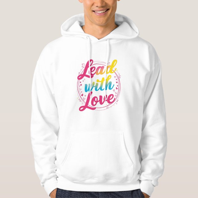 Blei mit Liebe Hoodie (Vorderseite)