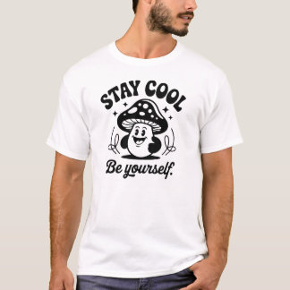 Bleib cool – Chilliges T-Shirt-Design T-Shirt