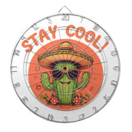 Bleib cool. dartscheibe