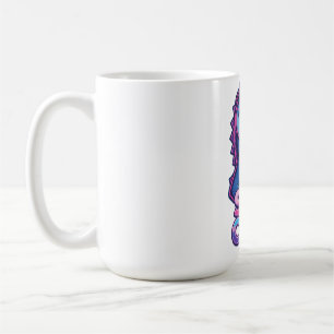 Bleib Cool Krokodil Retro Neon Sommer Tasse