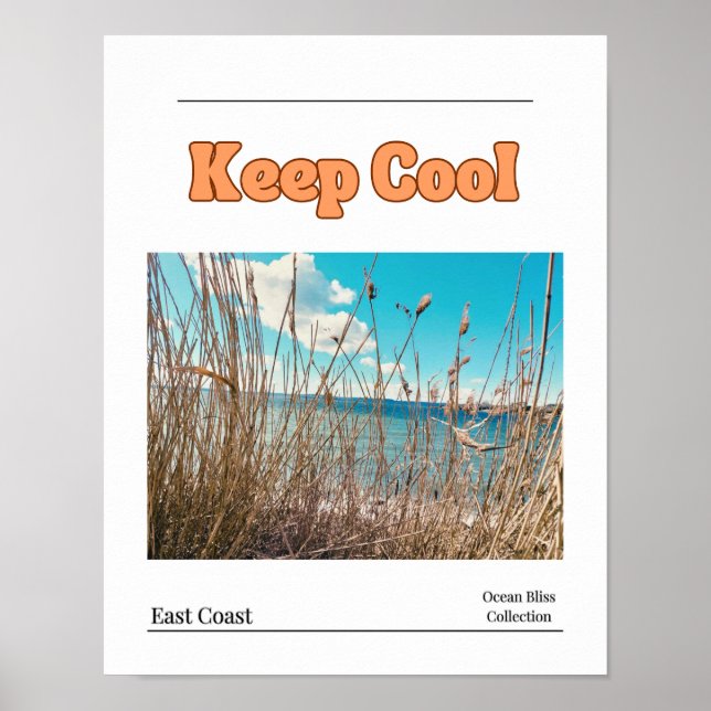 Bleib cool poster (Vorne)