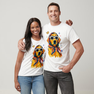 Bleib cool, sei nett Golden Retriever T-Shirt