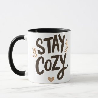 Bleib-Cozy-Tasse | Hygge-Lifestyle-Komfort-Geschen Tasse