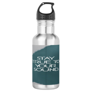 Bleib deinem Sound treu Edelstahlflasche
