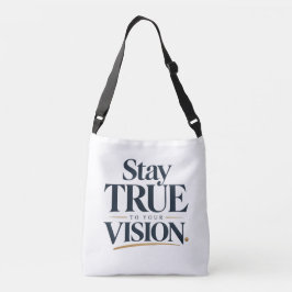 Bleib deiner Vision treu Tragetaschen Mit Langen Trägern