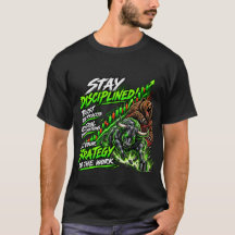 Bleib Diszipliniert - Trading Motivations-T-Shirt
