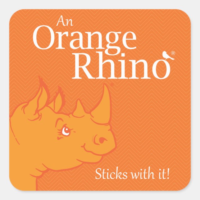 "Bleib dran!" Aufkleber (Vorderseite)