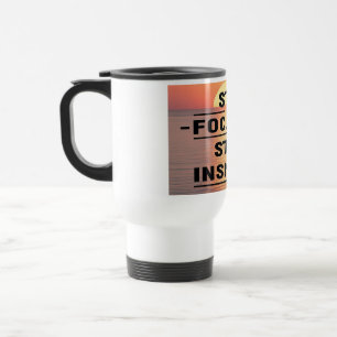 Bleib fokussiert Bleib inspiriert 2 Reisebecher
