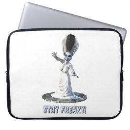 Bleib freakig! Braut von Frankenstein Laptopschutzhülle