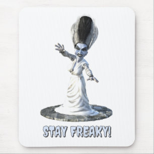 Bleib freakig! Braut von Frankenstein Mousepad