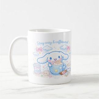 ☁️ Bleib gemütlich & koffeinhaltig ✨ | Süßer Cinna Kaffeetasse