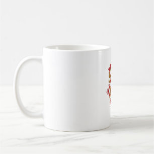 Bleib Golden Retriever Hund Roter Diamant_1 Kaffeetasse